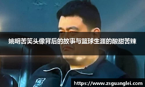 姚明苦笑头像背后的故事与篮球生涯的酸甜苦辣